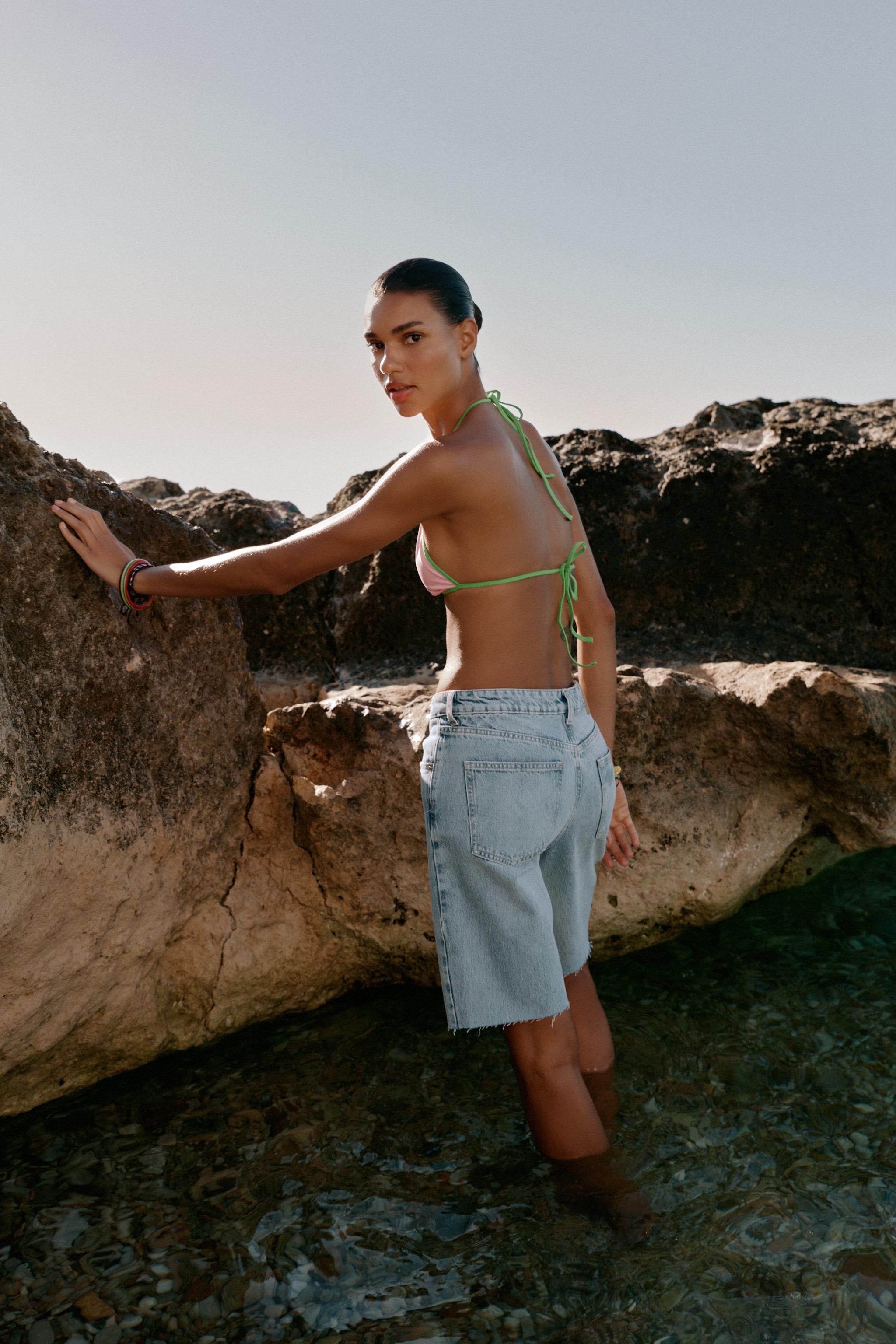 Z1975 MID-RISE DENIM SHORTS